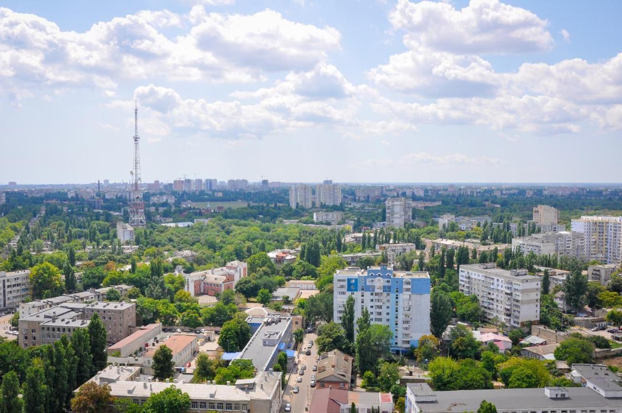 Лофт На 26 Этаже Odessza Kültér fotó